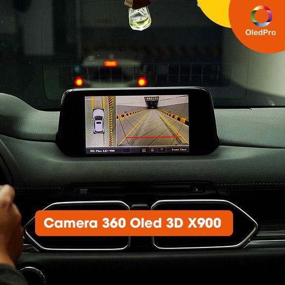 Camera 360 Oled 3D X900 - “Siêu phẩm” từ công nghệ 3D với 12 góc hình giúp lái xe an toàn