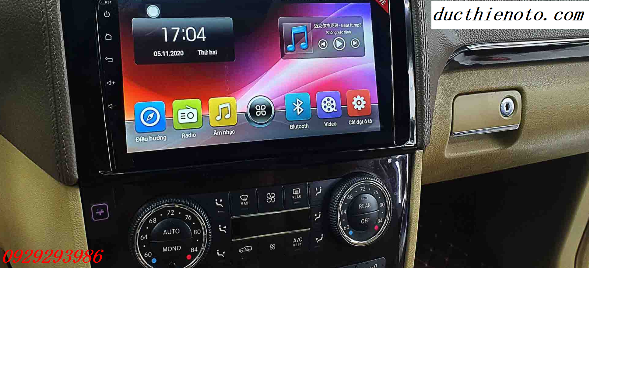 Màn Hình Android Xe Mercedes E250