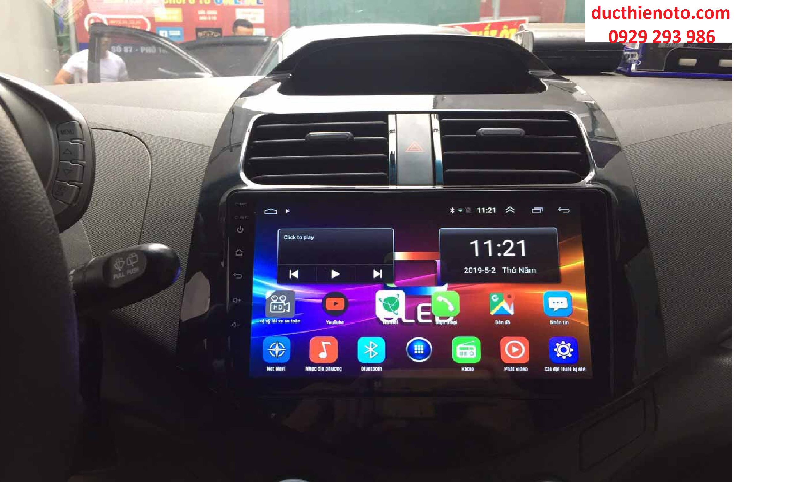Màn Hình Android Xe Chevrolet Spark 2010-2014