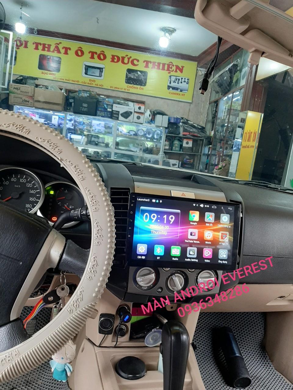 Màn hình Android Ford Everest 2009-2014