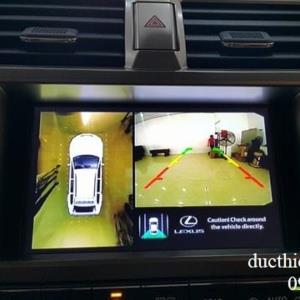 Camera 360 độ Cammsys Panorama xe Lexus GX460
