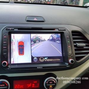 Camera 360 độ ô tô cho xe Kia Morning