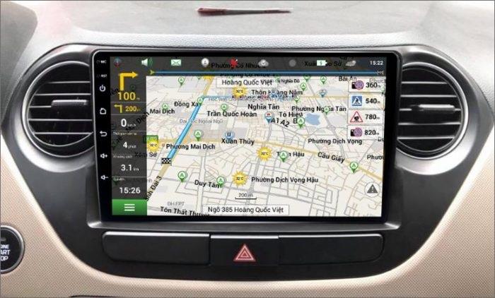 Màn hình Android cho xe Hyundai i10