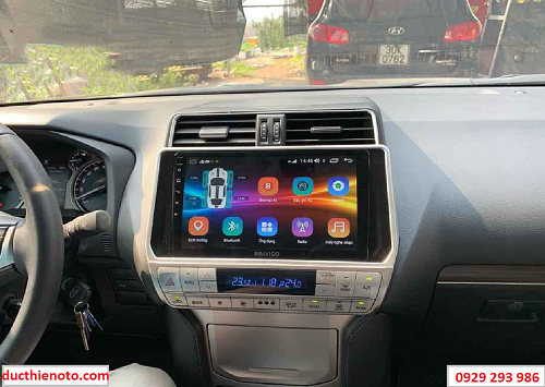 Đầu DVD Android xe Toyota PRADO 2018 2019 2020